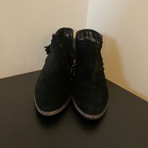 Black Suede Ankle Boots